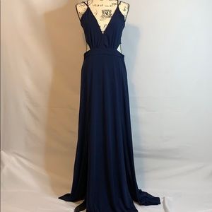Special Occasion Blue Gown Size Large